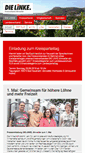 Mobile Screenshot of dielinke-ahrweiler.de
